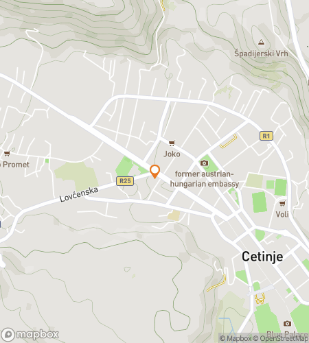 Map of scavenger hunt walking tour for Stone & Sea: Tales of Kotor