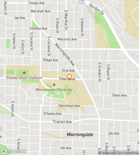 Map of scavenger hunt walking tour for Victory Lap: A Morningside Hunt