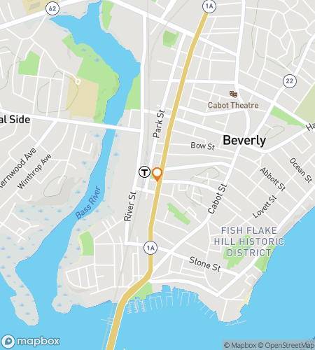 Map of scavenger hunt walking tour for Beverly‘s Booty Bonanza Hunt