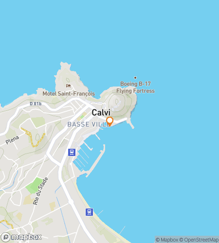 แผนที่ทัวร์เดินชมล่าสมบัติสำหรับ Citadel Secrets: The Calvi Quest