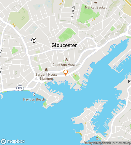 Map of scavenger hunt walking tour for Cursed in Gloucester: The Phantom Pursuit