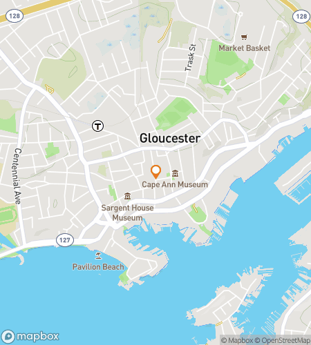 Map of scavenger hunt walking tour for Glorious Gloucester Escapade