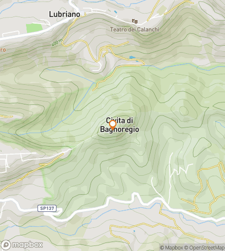 Map of scavenger hunt walking tour for The Dying City’s Secrets: A Civita Hunt