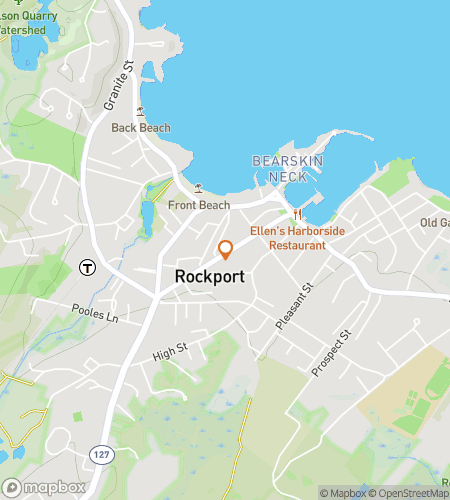 Карта пешеходного тура-охоты за сокровищами для «Загадок и веселья Рокпорта»