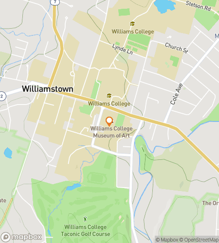 Map of scavenger hunt walking tour for Eyes on the Ephs: Williams College Hunt