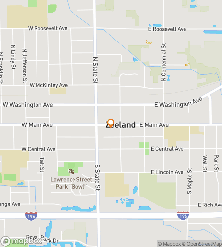 Kaart van de speurtocht wandelroute voor de Zeeland Scavenger Hunt