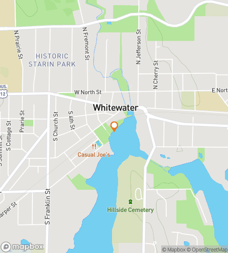 خريطة جولة المشي الاستكشافية لـ Whitewater Breeze & Brick Bash