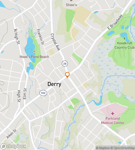 Map of scavenger hunt walking tour for Derry Scavenger Hunt