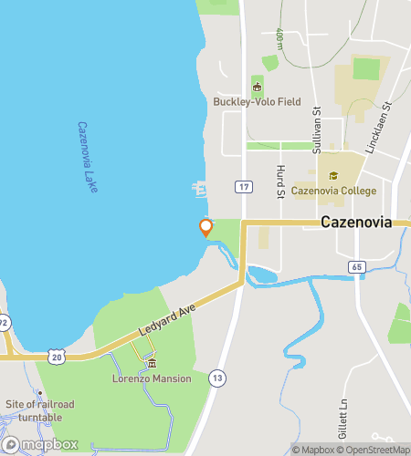 Mapa del recorrido a pie de búsqueda del tesoro para Caz Unearthed: Lagos, Leyendas y Tratos de Tierras