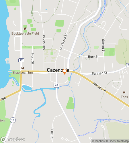 Map of scavenger hunt walking tour for Caz Adventure Quest