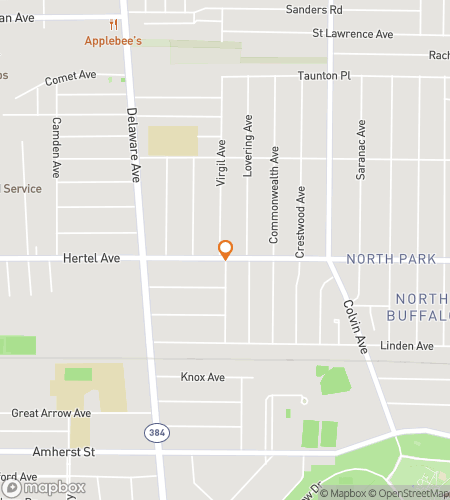 Map of scavenger hunt walking tour for A Bangin' Mural Bonanza!