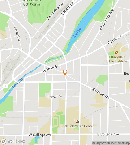 Hartă tur pietonal cu vânătoare de comori pentru The Pioneer Pride Hunt: A Carroll University Hunt