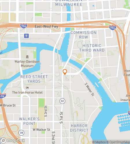 Hartă tur pietonal cu vânătoare de comori pentru The Ward-Wide Wander