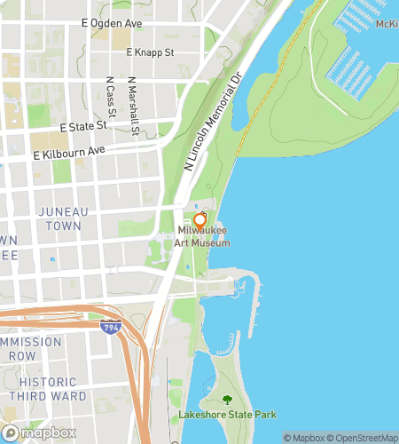 Map of scavenger hunt walking tour for A Splash of Color