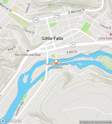 Χάρτης περιπάτου κυνηγιού θησαυρού για το Little Falls Loot Pursuit