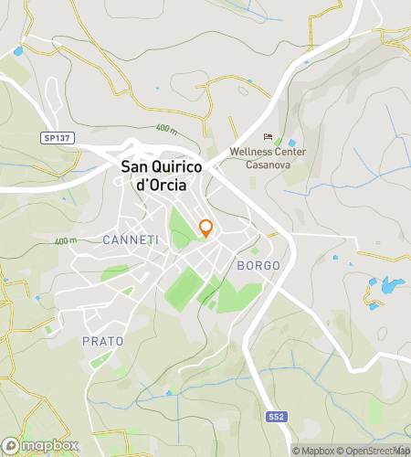 Map of scavenger hunt walking tour for Horti Leonini & Hidden Lanes: The Cypress Clue Quest