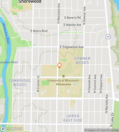 Térkép a Sétáló kincsvadászat túrához: A kollégiumtól az ajtóig: Egy UWM Küldetés