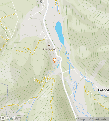 Map of scavenger hunt walking tour for Almaty: A Portrait in Snow and Stone