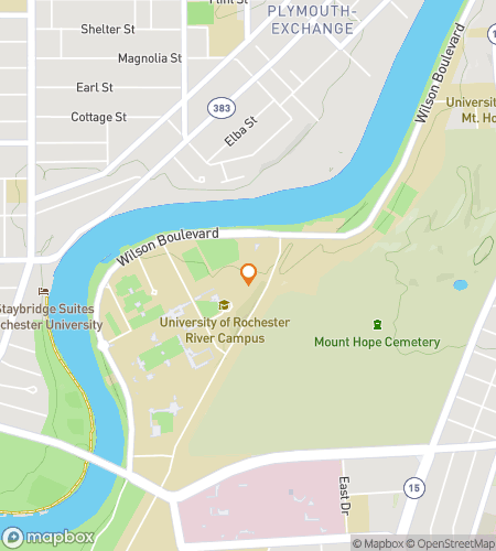 University of Rochester Hunt için scavenger hunt yürüyüş turu haritası