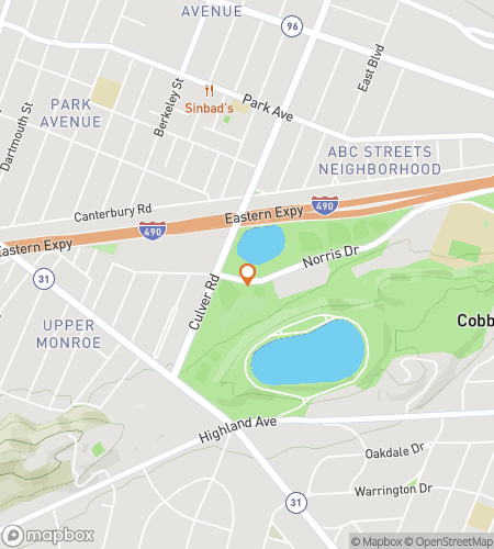 Map of scavenger hunt walking tour for From Diamonds to Graffiti: The Cobbs Hill Challenge