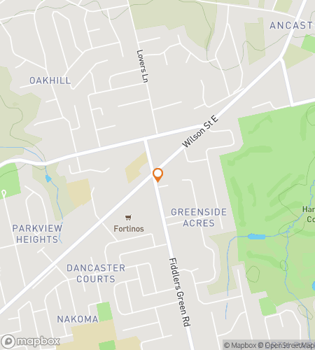 Map of scavenger hunt walking tour for An-Can’t Miss It: The Must-Do Ancaster Hunt