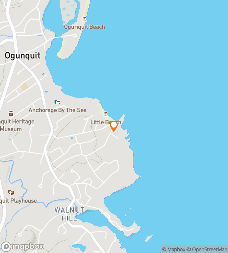 Map of scavenger hunt walking tour for Tide & Seek: The Great Ogunquit Adventure