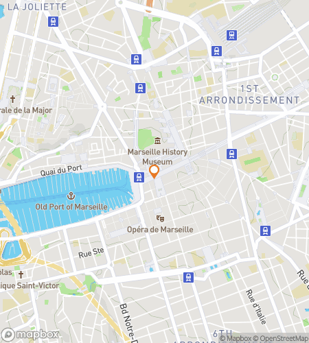 Map of scavenger hunt walking tour for Sights By The Sea