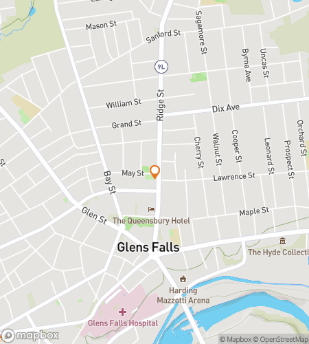 Map of scavenger hunt walking tour for Glens Giggles & Gallivanting Hunt