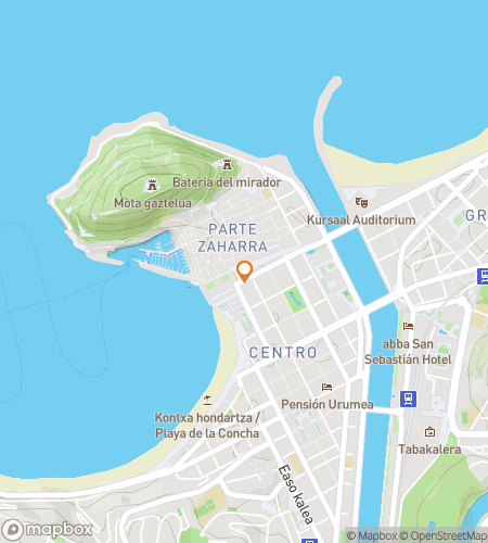 Map of scavenger hunt walking tour for Basque in the Mystery: The Great Hunt by the Bay