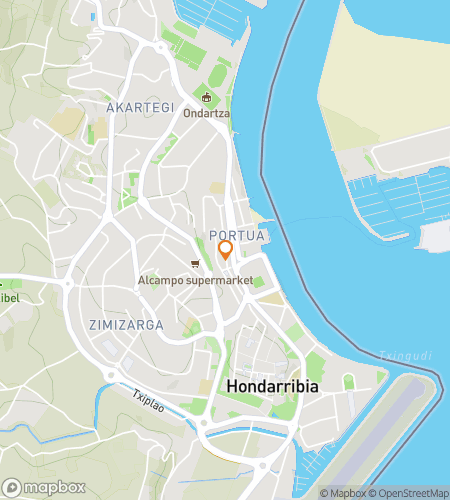 Map of scavenger hunt walking tour for Sea, Siege & Secrets: The Great Hondarribia Quest