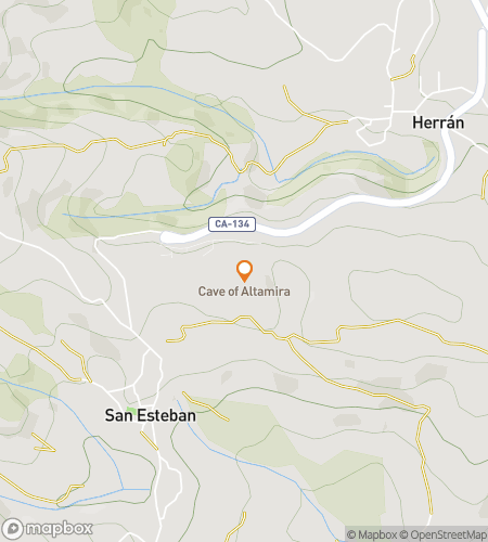 Map of scavenger hunt walking tour for The Real Deal: Hunting Legends in Santillana del Mar