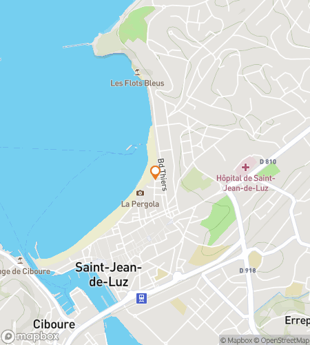 Carte de la visite à pied du jeu de piste pour Basque Threads & Ocean Spreads : The Luz Hunt