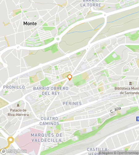 Map of scavenger hunt walking tour for Santander Clues Along the Magdalena