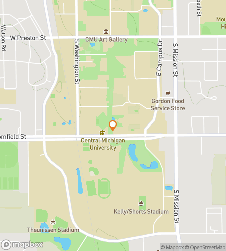 Map of scavenger hunt walking tour for Fire Up Chips: CMU Hunt