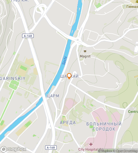 Map of scavenger hunt walking tour for Whispers of the Black Sea: Discovering Sochi