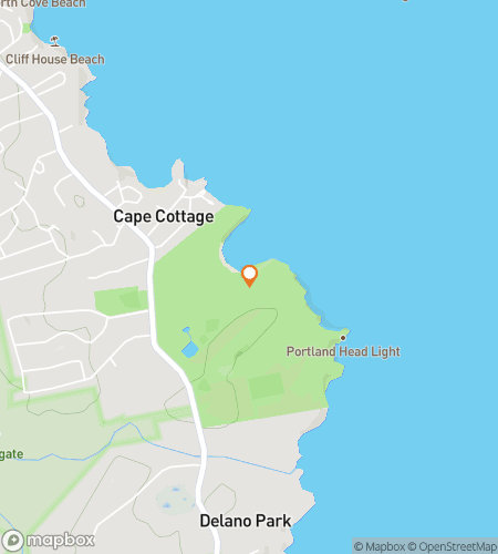 Map of scavenger hunt walking tour for The Great Escapade at Cape Escapade