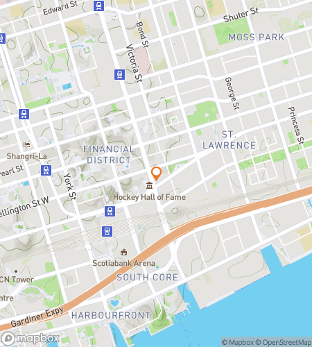 Map of scavenger hunt walking tour for Maple Delights in Toronto Audio Tour Adventure