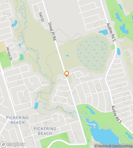 Karte der Schnitzeljagd-Walkingtour f&uuml;r Ajax Lakeshore Lookouts & Hidden Hangouts