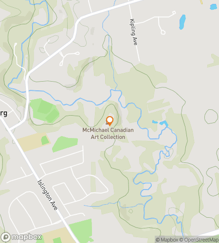 Kaart van speurtocht wandeltocht voor Vaughan Greenway Challenge&colon; Parks&comma; Paths & Finds