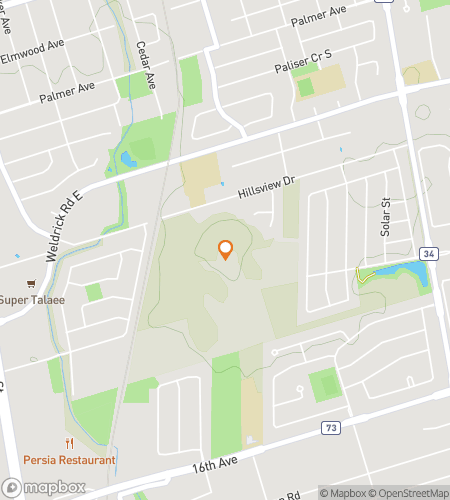 Mappa del tour a piedi con caccia al tesoro per Rich in Fun a Richmond Hill&excl;