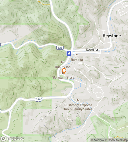 Карта пешеходного квеста «Ключ к Кистоуну»