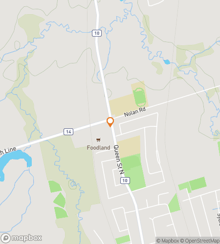 מפה של סיור הליכה לחיפוש אוצרות עבור Tottenham Scavenger Hunt