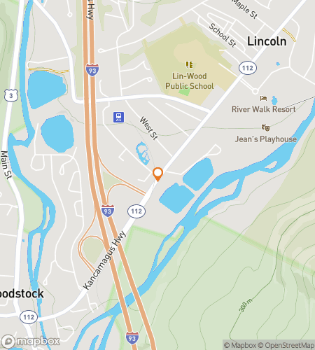 Map of scavenger hunt walking tour for Lincoln Scavenger Hunt