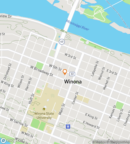 Χάρτης περιπάτου με κυνήγι θησαυρού για Keys to the City: Winona Edition