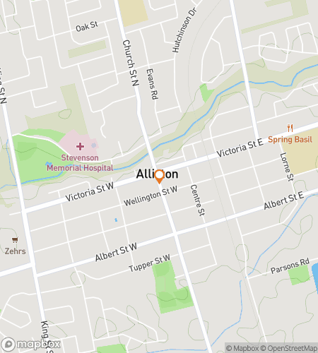 Map of scavenger hunt walking tour for Eh-lliston on the Hunt