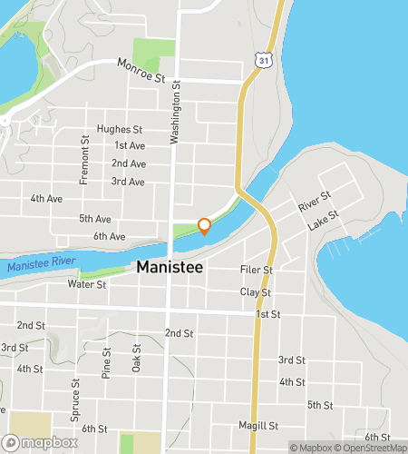 Map of scavenger hunt walking tour for Mani-Seekers: The Mystery Quest