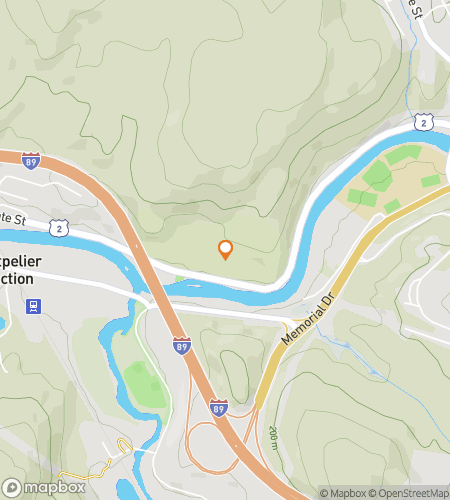 Map of scavenger hunt walking tour for The Montpelier Files