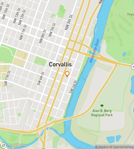 Map of scavenger hunt walking tour for Beaver‘s Bounty Adventure