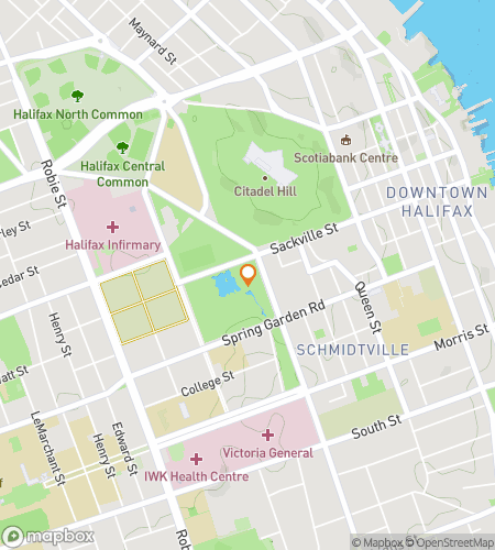 Χάρτης περιπάτου-κυνηγιού θησαυρού για το "The Griffin’s Pond Gauntlet"