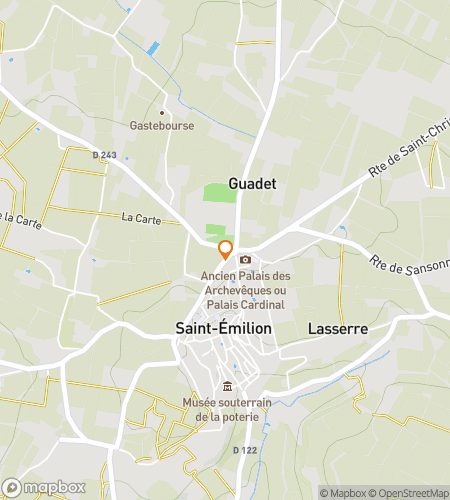 Map of scavenger hunt walking tour for Limestone Labyrinth Treasure Trail